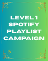 Level 1 Spotify Campaign average resalts 2k-6k Organic Streams 