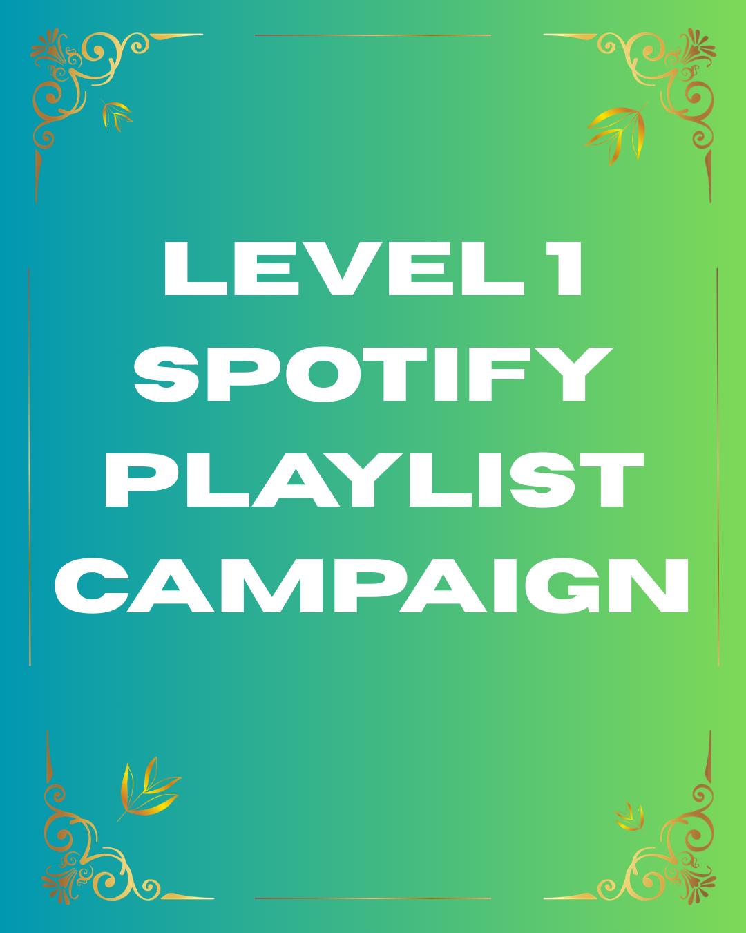 Level 1 Spotify Campaign average resalts 2k-6k Organic Streams 
