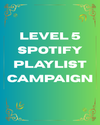 Level 5 Spotify campaign average results:105k-140k organic streams