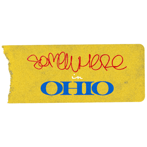 Somewhere in Ohio... Sticker