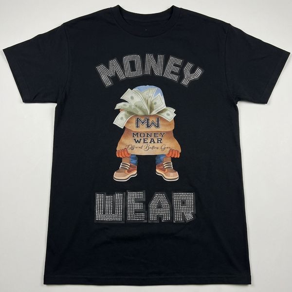 Black - Money Wear T Shirt