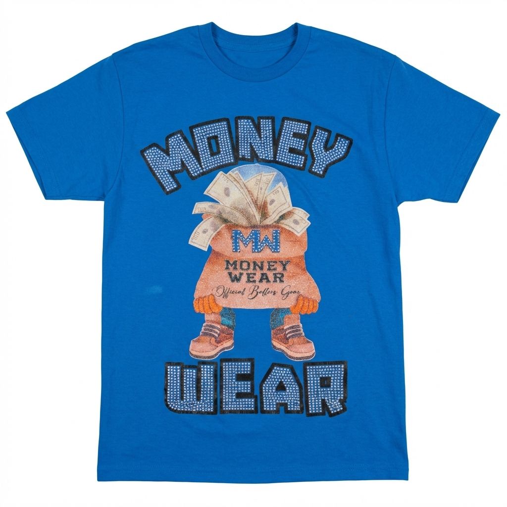 Blue - Money Wear T shirt