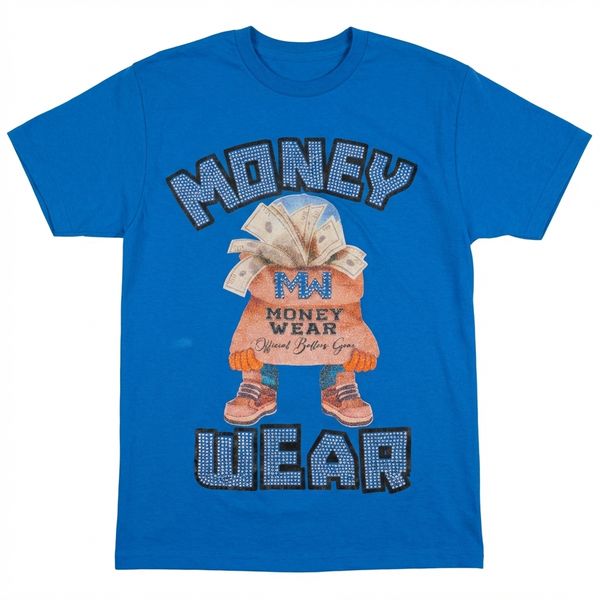 Blue - Money Wear T shirt