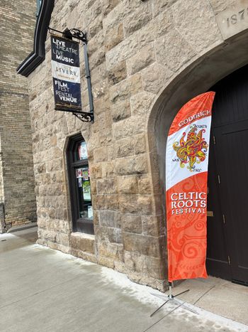 The Livery Theatre, hub of the Goderich Celtic Roots Festival.
