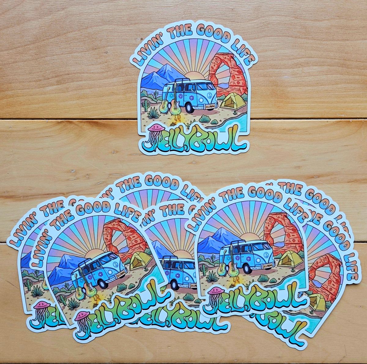 Livin' the Good Life Sticker