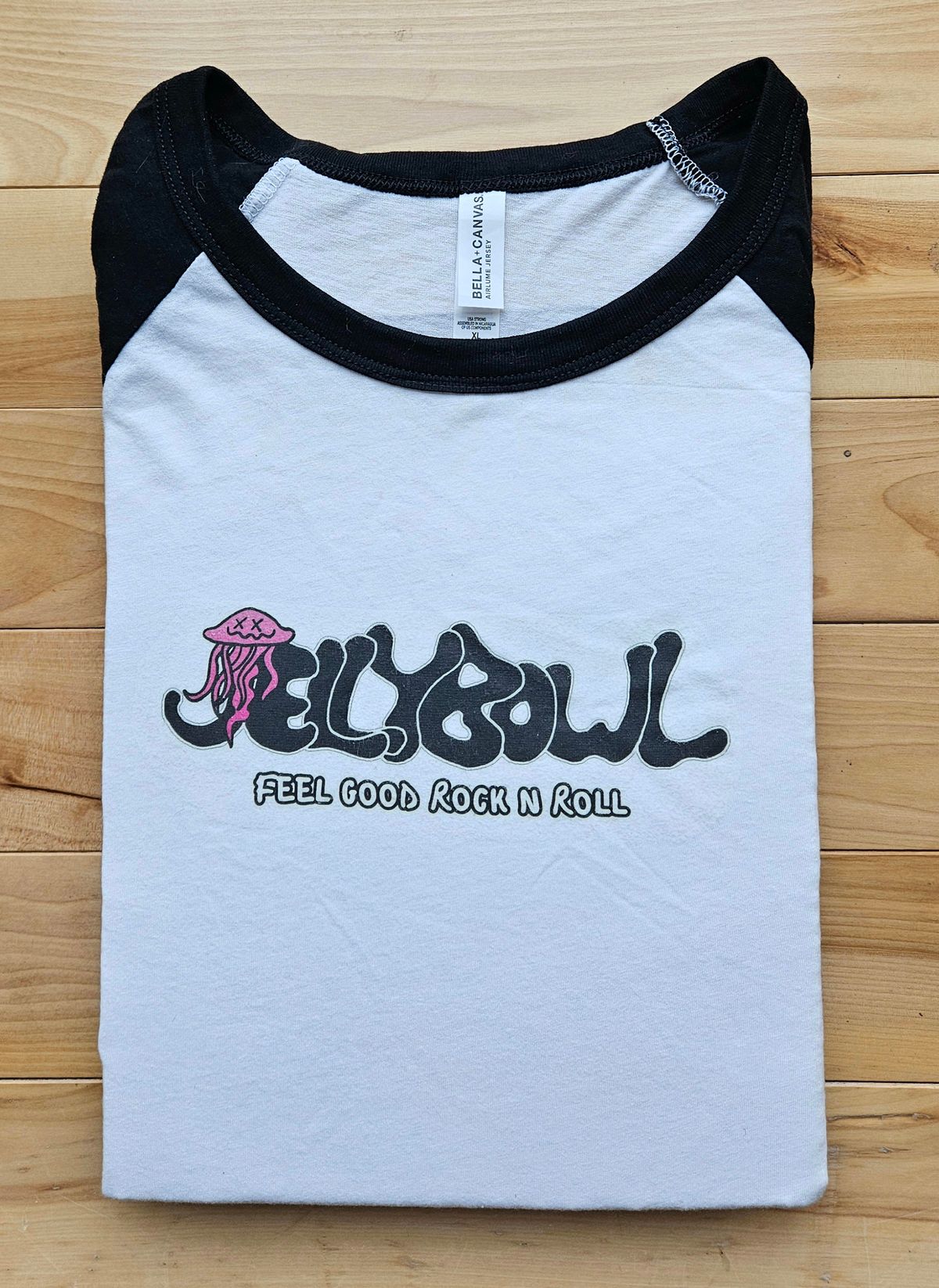 JellyBowl Logo Baseball Tee