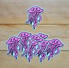 Jellyfish Logo Sticker