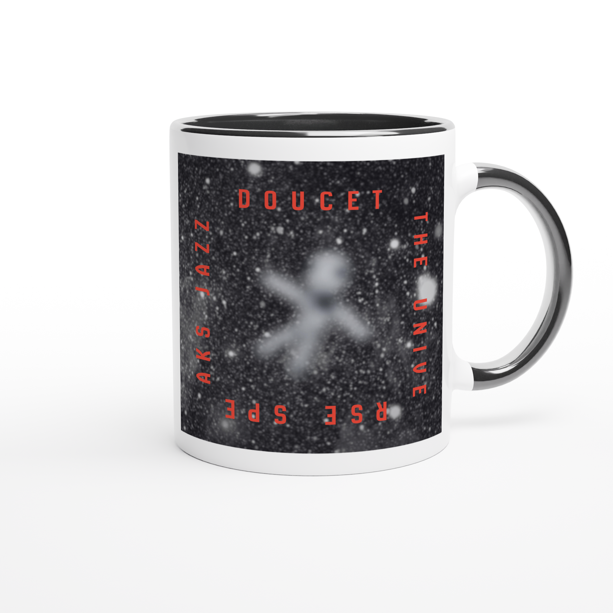THE UNIVERSE SPEAKS JAZZ - Ceramic Mug