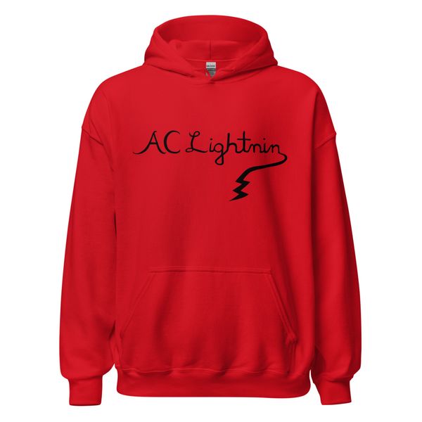 AC Lightnin Classic Unisex Hoodie (Black Logo)