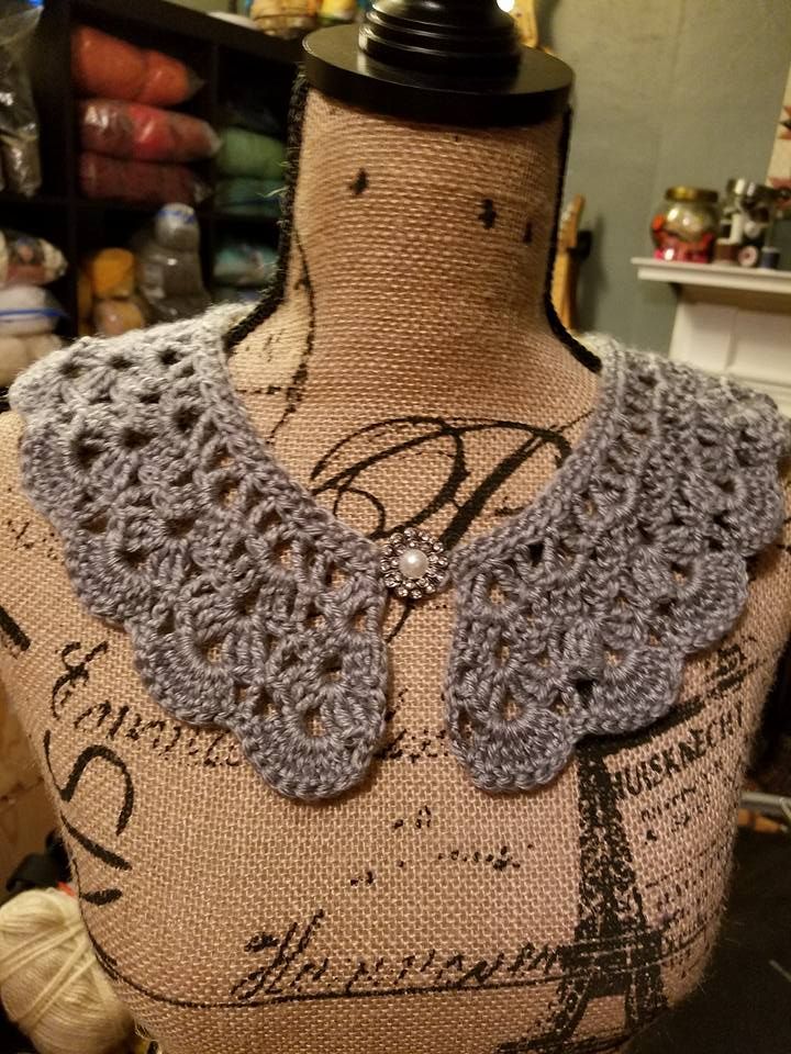Crochet Lace Collar