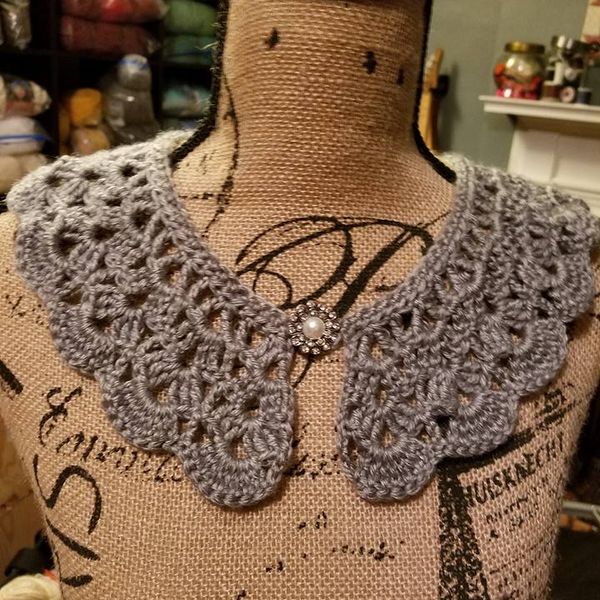 Crochet Lace Collar