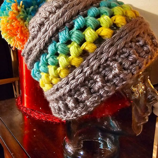 Beanie with custom stiching