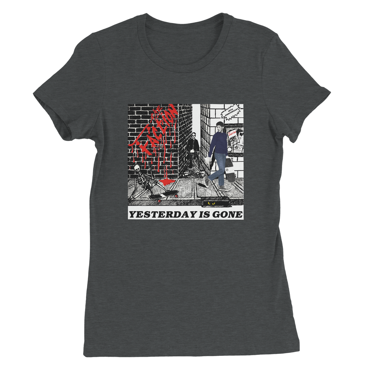 Yesterday is Gone 40th Anniversary - Women’s Cut T-Shirt