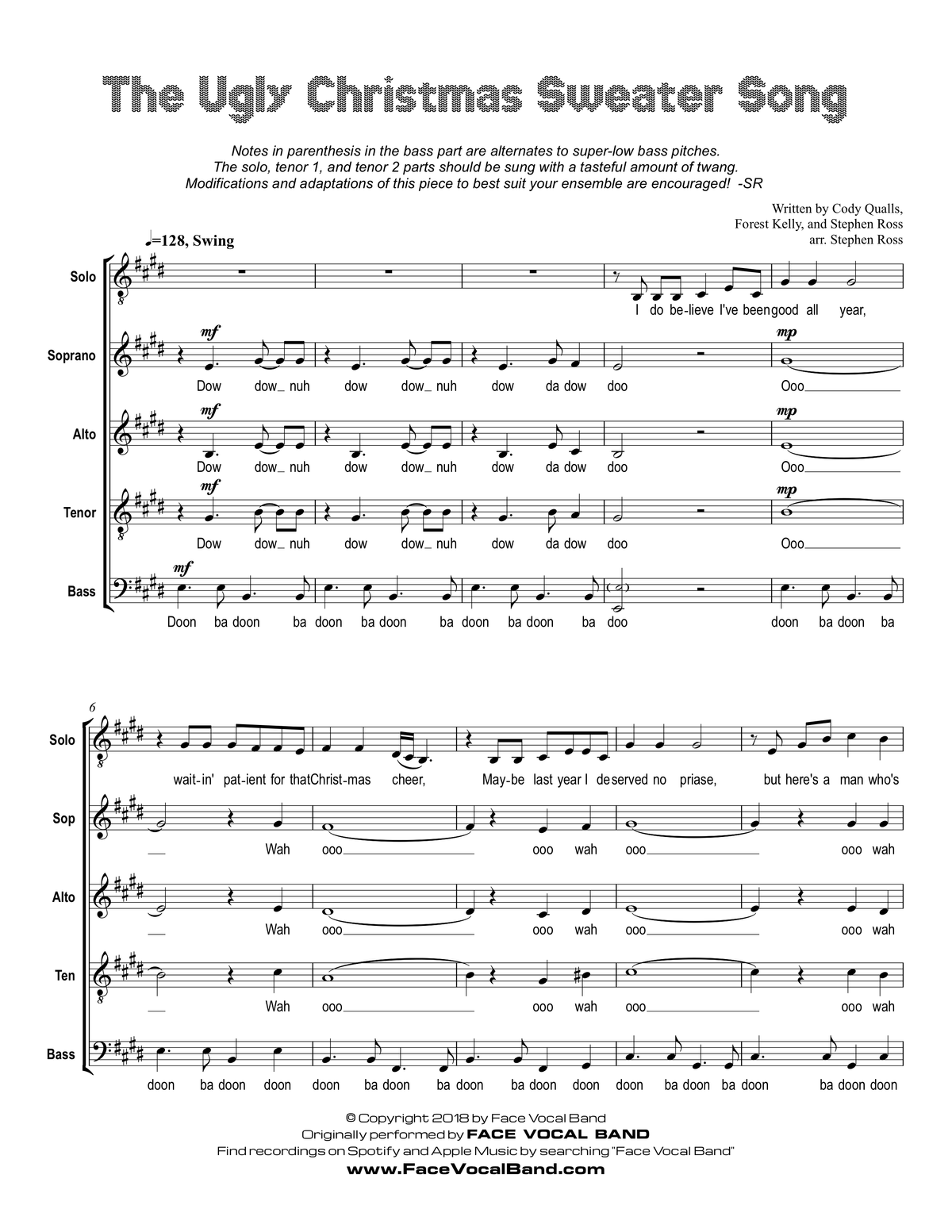 The Ugly Christmas Sweater Song