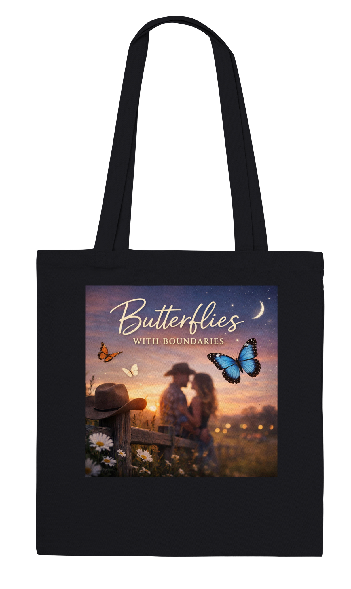 Butterflies With Boundaries - Tote bag