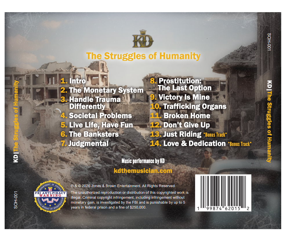 The Struggles of Humanity - CD