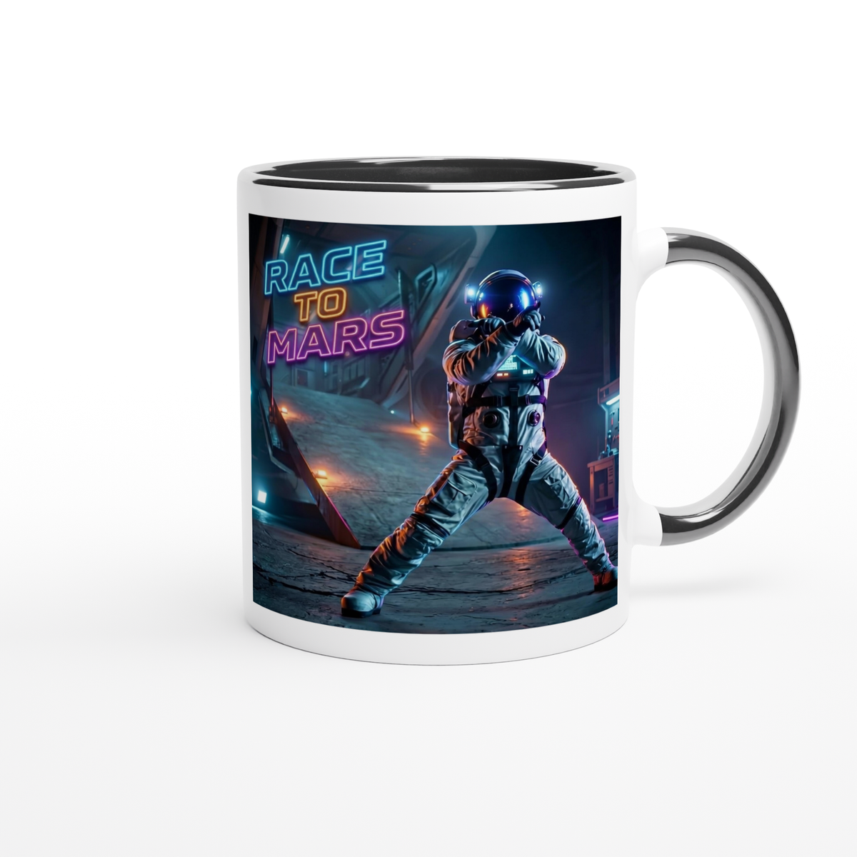 Race To Mars - Ceramic Mug