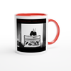 Foxes on Red Leaves - Ceramic Mug