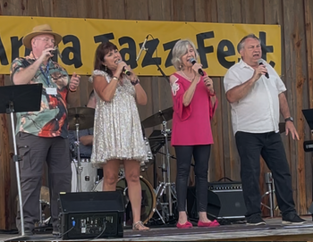 Uptown Vocal Jazz Quartet at Lake Anna Jazz Festival
