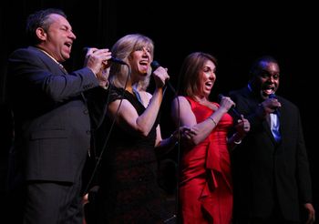Uptown Vocal Jazz Quartet on Bethesda Blues & Jazz stage

