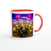 Psychedelic Galactic Electric Majick - Ceramic Mug