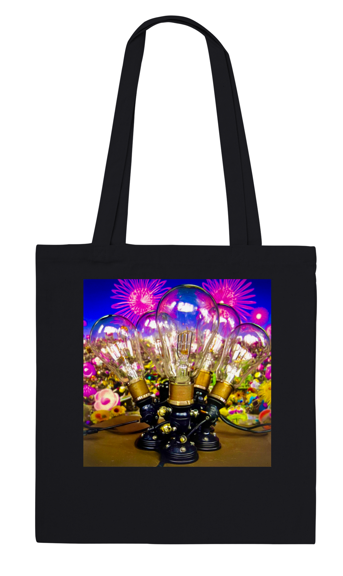 Psychedelic Galactic Electric Majick - Tote bag