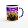 Psychedelic Galactic Electric Majick - Ceramic Mug