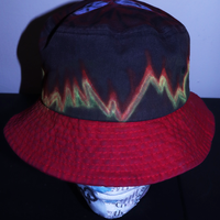 BURNTFACE: Bottom rack; gold tooth Bucket hat 