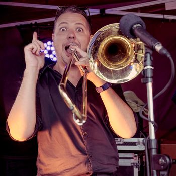 Josh Booyens. Soul'd Band. © Lyn McCarthy - Niche Pictures — Credit required for use
