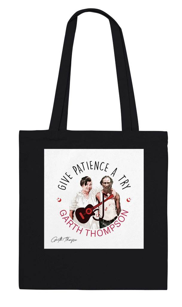 Give Patience A try - Tote bag