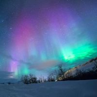 Aurora Borealis by Night Ride Home