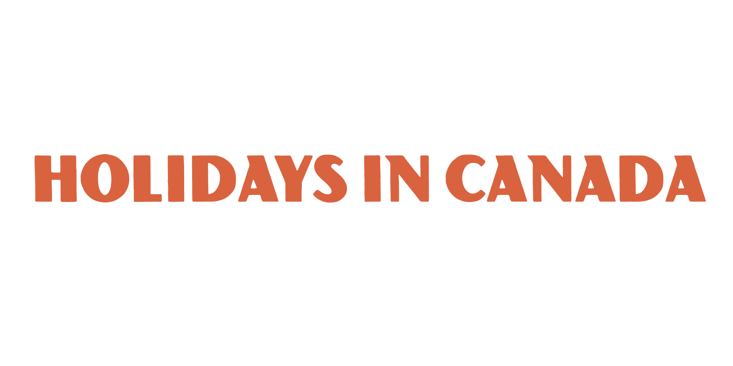 holidays in canada