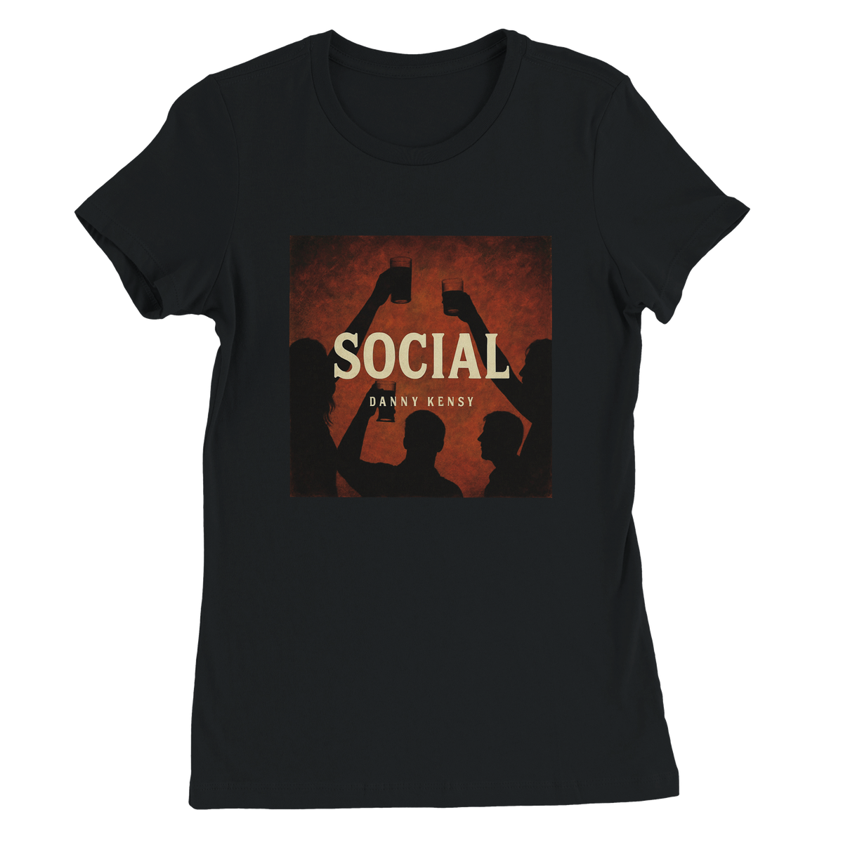 SOCIAL - Women’s Cut T-Shirt
