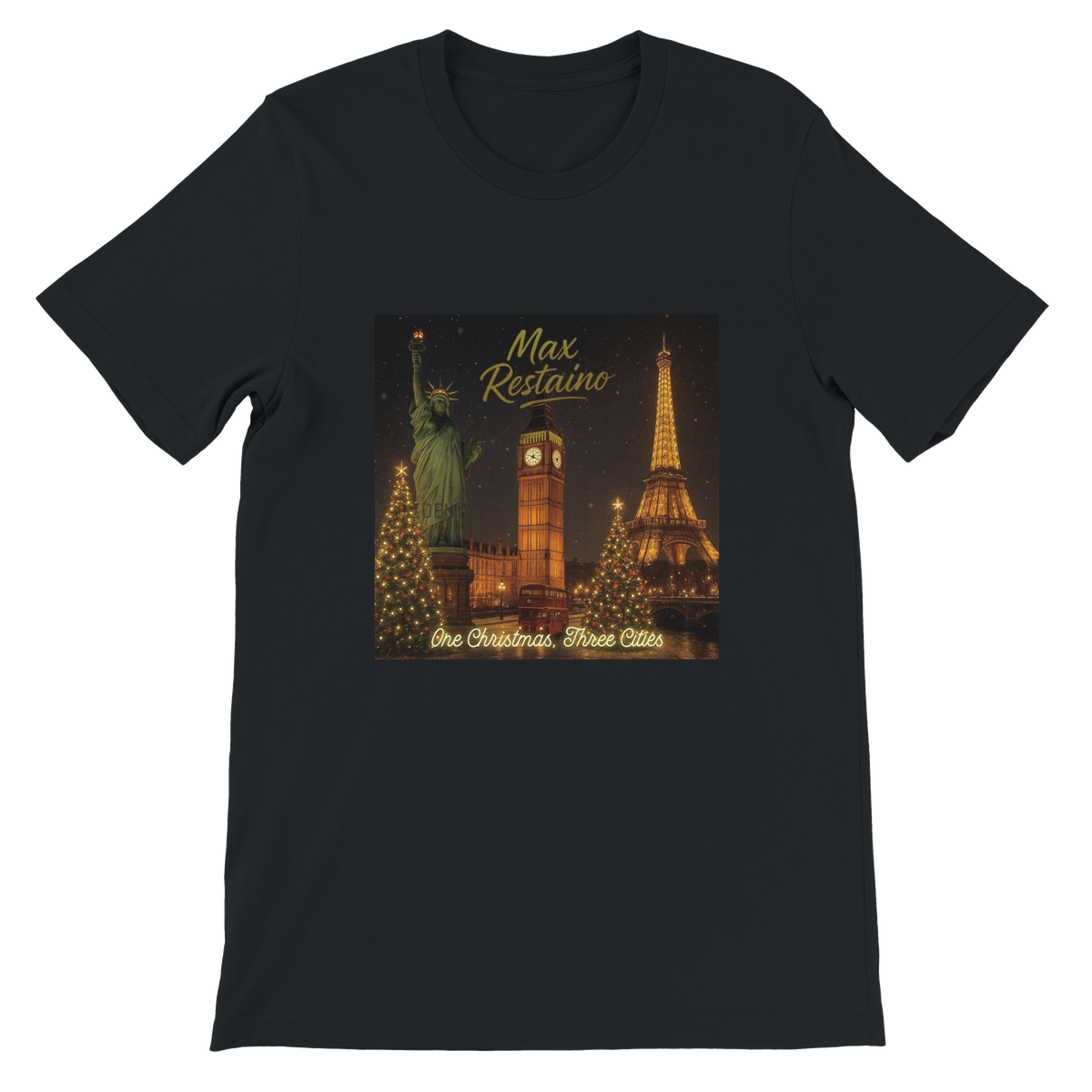 One Christmas, Three Cities - Unisex T-Shirt