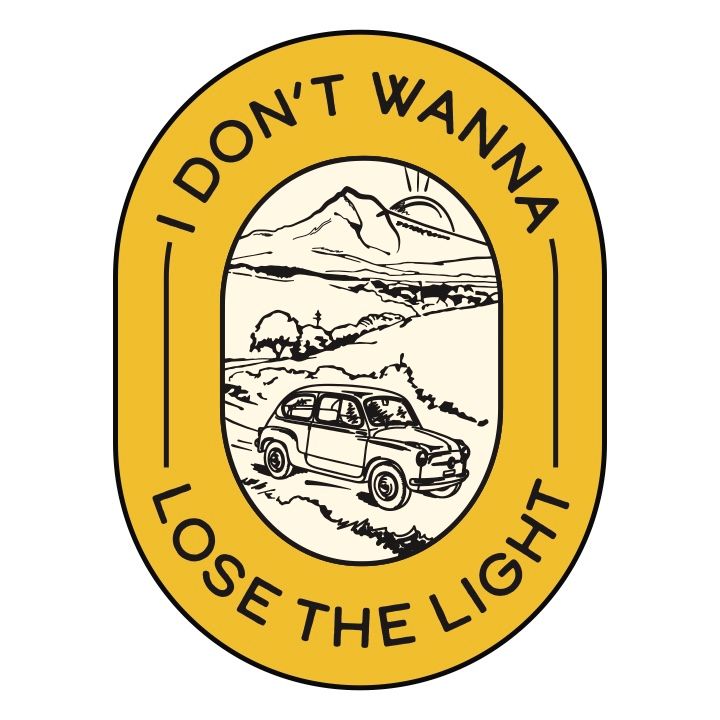 "Lose the Light" Badge Sticker