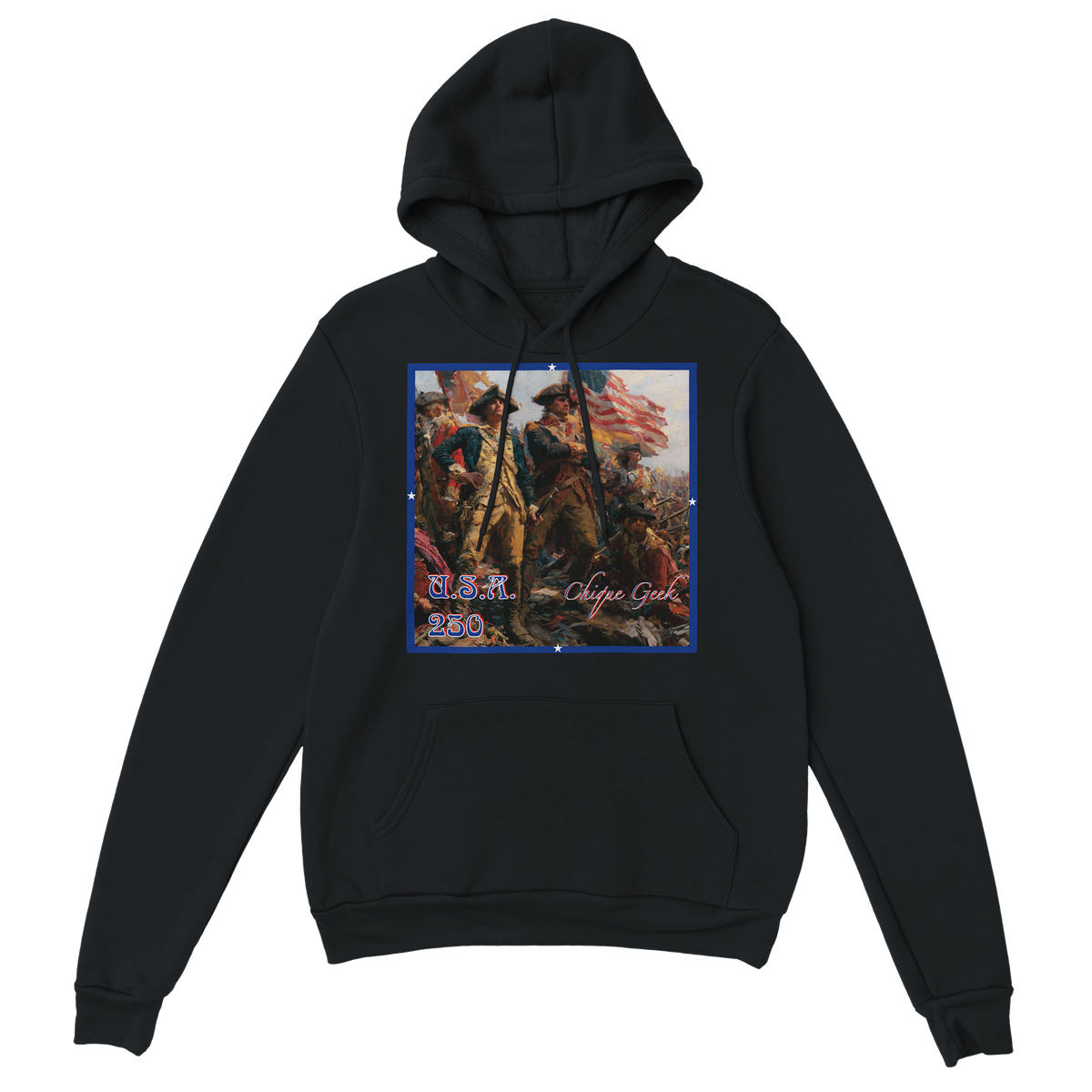 U.S.A. 250 - Classic Unisex Pullover Hoodie