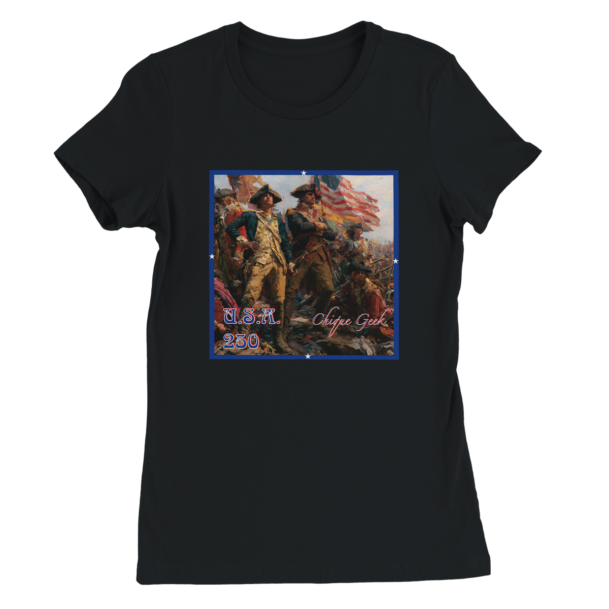 U.S.A. 250 - Women’s Cut T-Shirt
