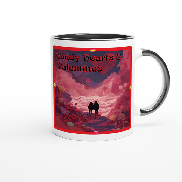 Candy Hearts and Valentines - Ceramic Mug