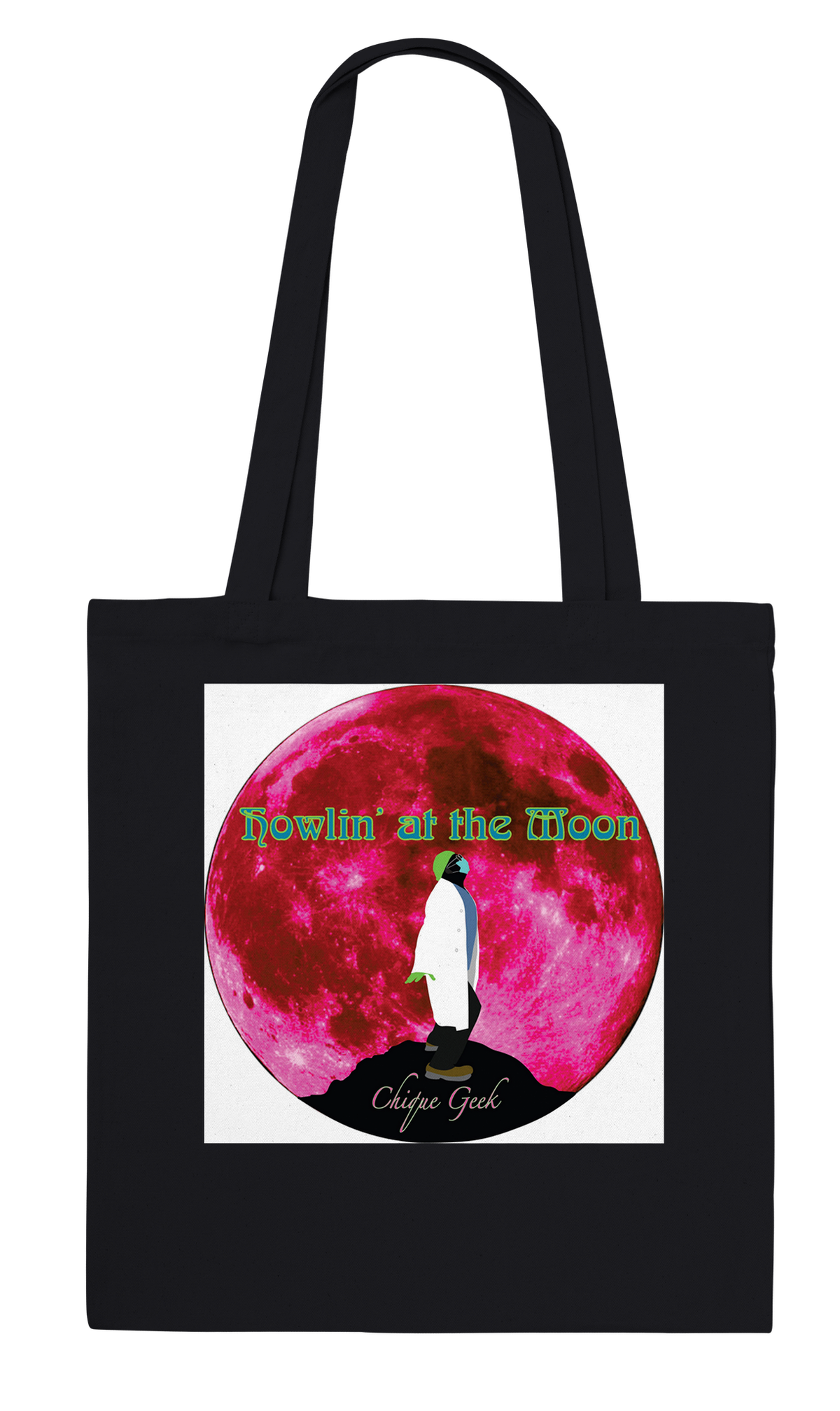 Howlin' at the Moon - Tote bag