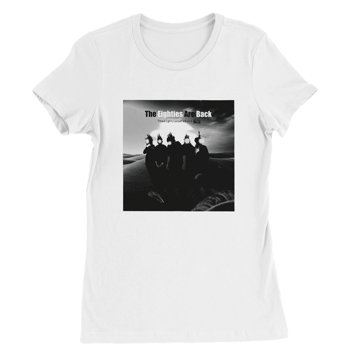 The Eighties Are Back - Women’s Cut T-Shirt