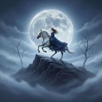 Cold Full Moon by Fizzy Ku