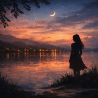 Silhouette Girl by Fizzy Ku