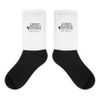Christ Holds It Together - Black Foot Sublimated Socks
