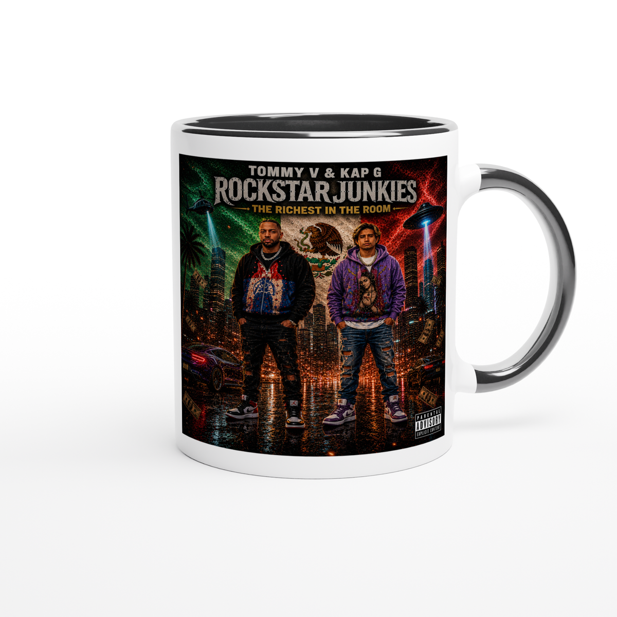 RockStar Junkies: The Richest In The Room - Ceramic Mug