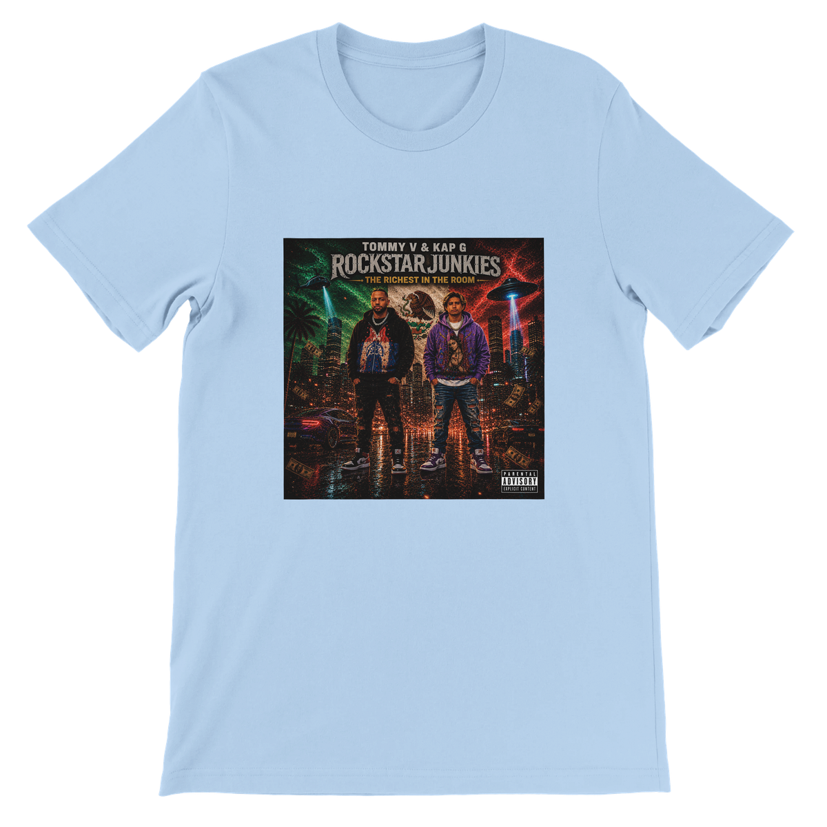 RockStar Junkies: The Richest In The Room - Unisex T-Shirt