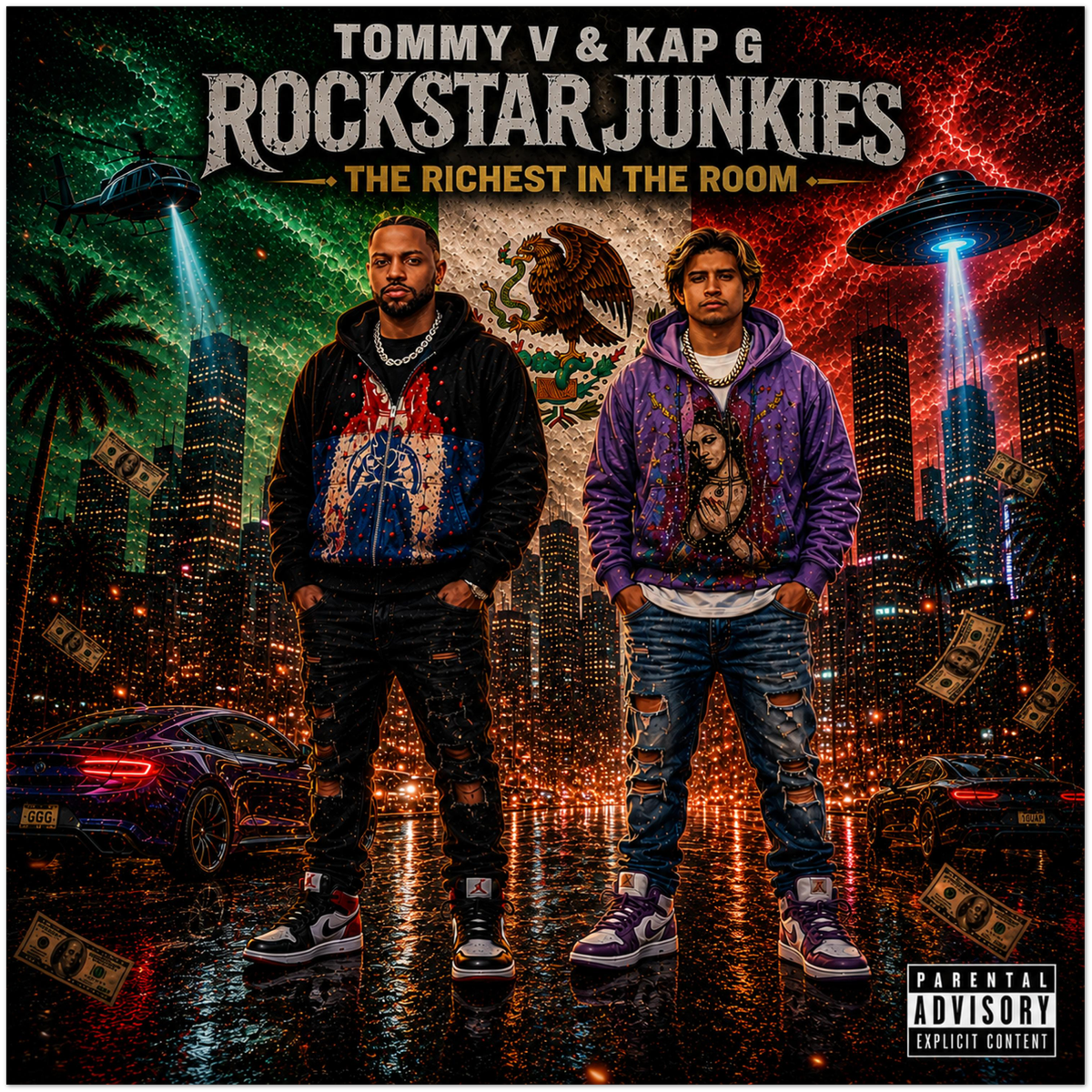 RockStar Junkies: The Richest In The Room - Fine Art Poster