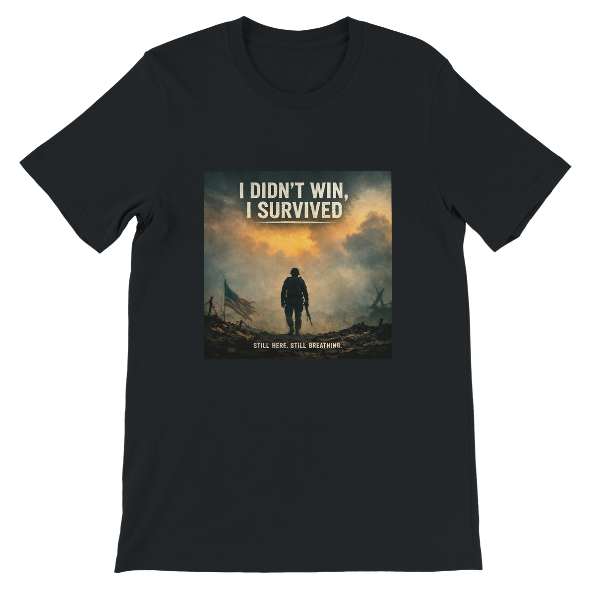 I Didn't Win, I Survived - Unisex T-Shirt