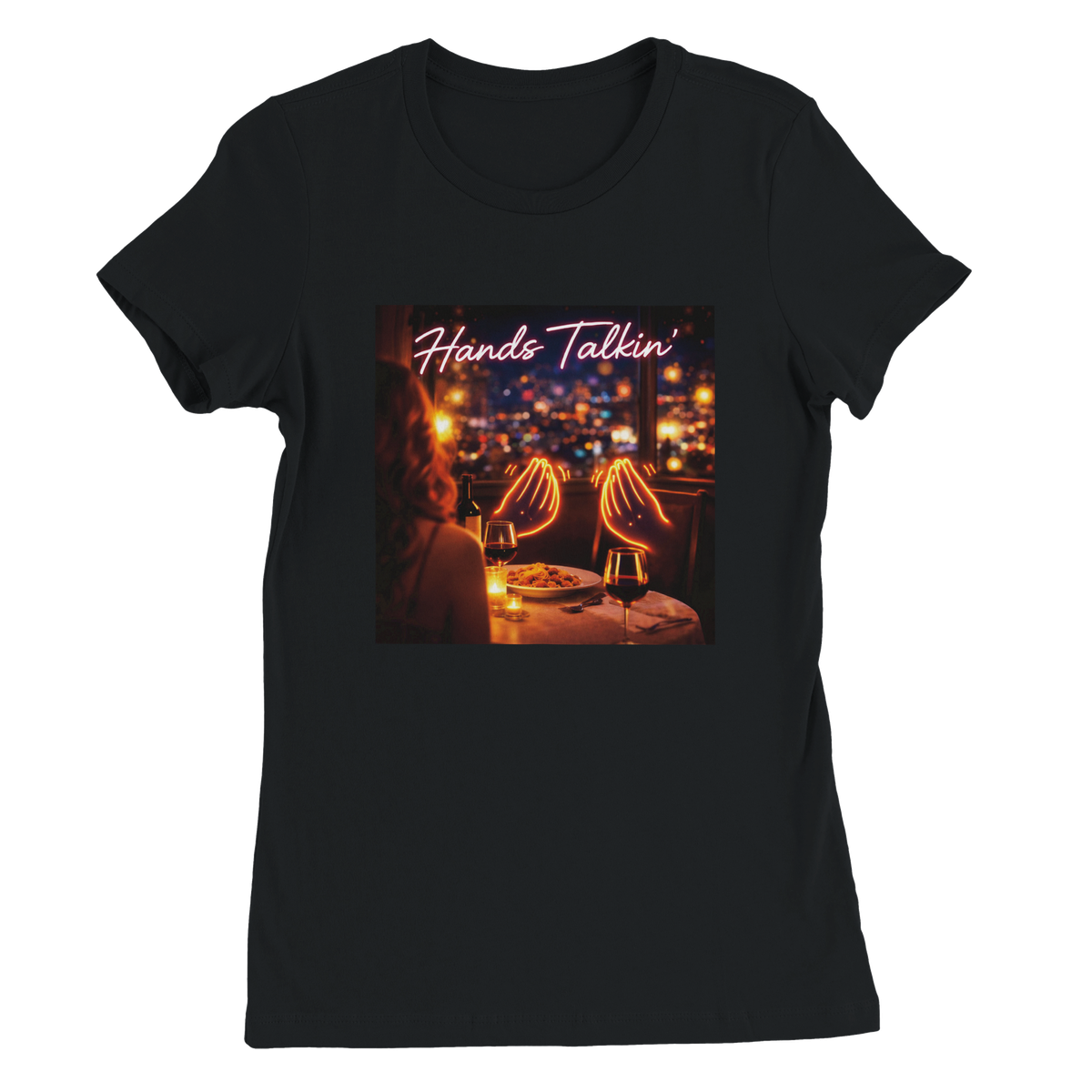 Hands Talkin' - Women’s Cut T-Shirt