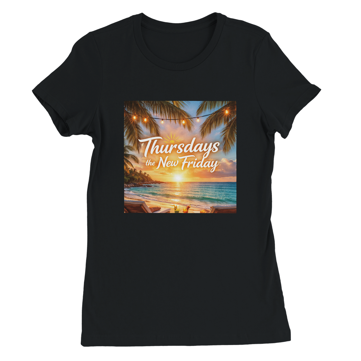 Thursdays the New Friday - Women’s Cut T-Shirt