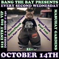 The Contraptions with DreamScape, Kind Void, Elegant Trash, Friday Night Nutz, and Butterphunk